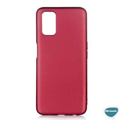 Microsonic Oppo A92 Kılıf Matte Silicone Mor