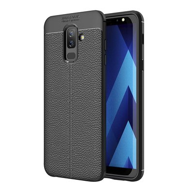 CaseUp Samsung Galaxy J8 Kılıf Niss Silikon Siyah