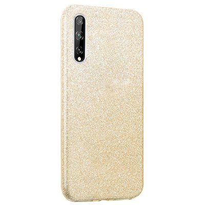 Microsonic Huawei Y8P Kılıf Sparkle Shiny Gold