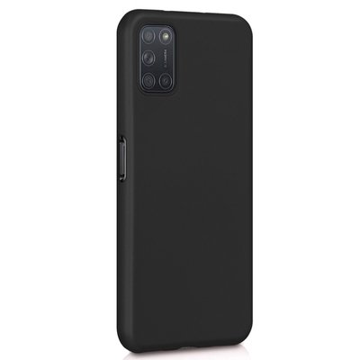 Microsonic Oppo A92 Kılıf Matte Silicone Siyah