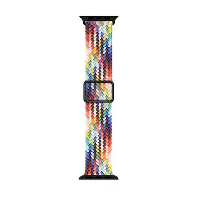 Microsonic Apple Watch Series 6 44mm Kordon Braided Loop Band Pride Edition