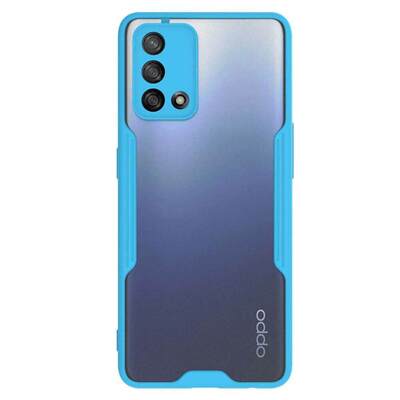 Microsonic Oppo A74 4G Kılıf Paradise Glow Turkuaz