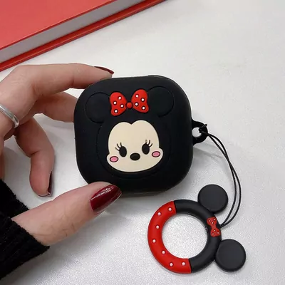 Microsonic Samsung Galaxy Buds Core Kılıf Cartoon Figürlü Silikon Crtn-Fgr-Mne-Mse