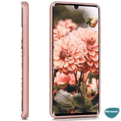 Microsonic Xiaomi Mi Note 10 Lite Kılıf Matte Silicone Gold