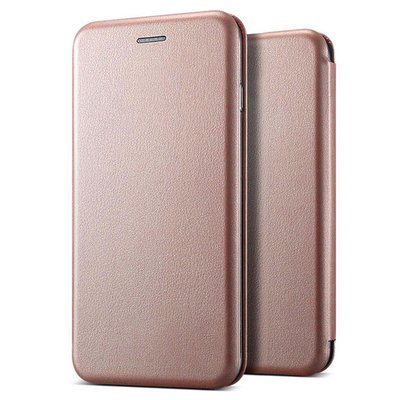 CaseUp General Mobile GM8 Go Kılıf Manyetik Stantlı Flip Cover Rose Gold