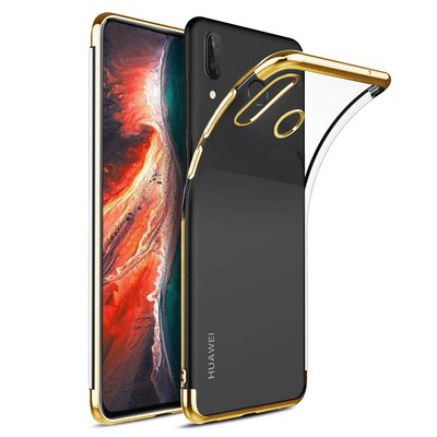 Microsonic Huawei P Smart Z Kılıf Skyfall Transparent Clear Gold