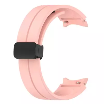 Microsonic Samsung Galaxy Watch FE Kordon Ribbon Line Pembe