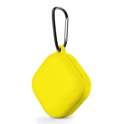 Microsonic Samsung Galaxy Buds Core Kılıf Askılı Mat Silikon Sarı