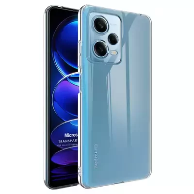 Microsonic Xiaomi Redmi Note 12 Pro Kılıf Transparent Soft Şeffaf