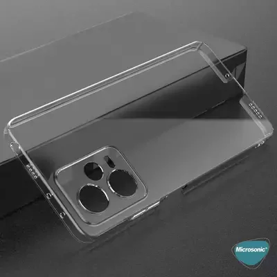 Microsonic Xiaomi Redmi Note 12 Pro Kılıf Transparent Soft Şeffaf