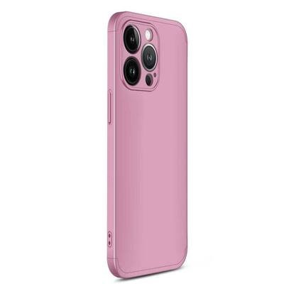 Microsonic Apple iPhone 13 Pro Max Kılıf Double Dip 360 Protective AYS Rose Gold