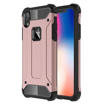 CaseUp Apple iPhone XR Kılıf Tank Rose Gold