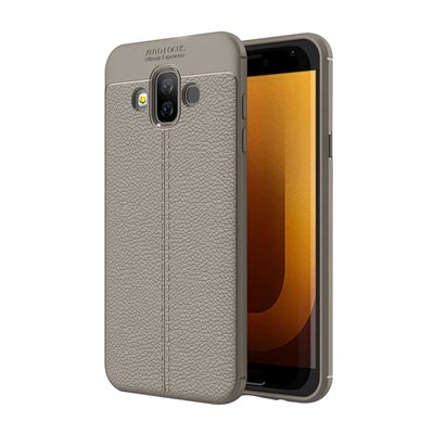 CaseUp Samsung Galaxy J7 Duo Kılıf Niss Silikon Gri