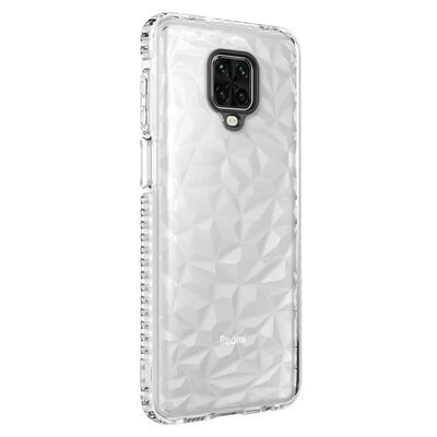 Microsonic Xiaomi Redmi Note 9S Kılıf Prism Hybrid Şeffaf