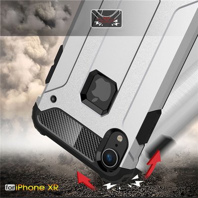 CaseUp Apple iPhone XR Kılıf Tank Kırmızı