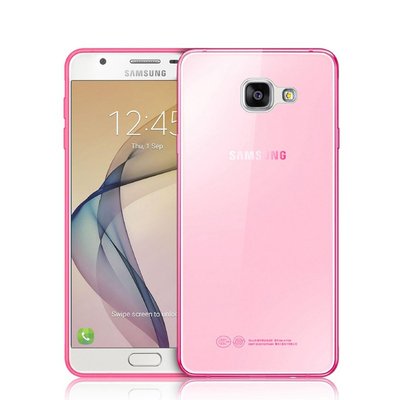 Caseup Galaxy J7 Prime 2 Kılıf Transparent Soft Pembe