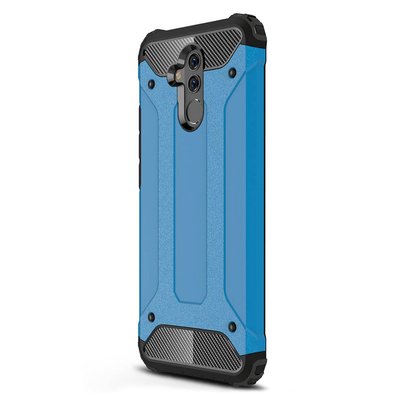 Microsonic Huawei Mate 20 Lite Kılıf Rugged Armor Mavi