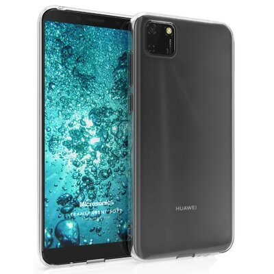 Microsonic Huawei Y5P Kılıf Transparent Soft Beyaz