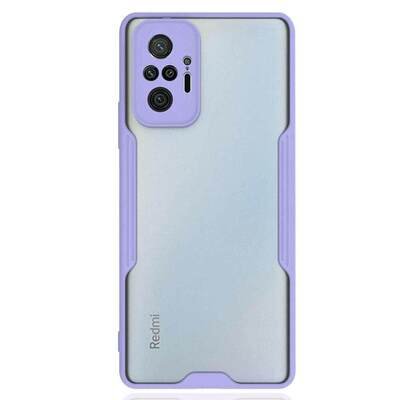 Microsonic Xiaomi Redmi Note 10 Pro Kılıf Paradise Glow Lila