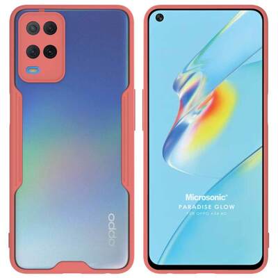 Microsonic Oppo A54 4G Kılıf Paradise Glow Pembe