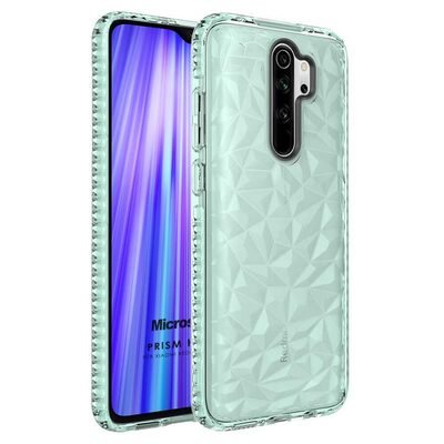 Microsonic Xiaomi Redmi Note 8 Pro Kılıf Prism Hybrid Yeşil