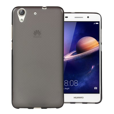 Microsonic Huawei Y6 2 Kılıf Transparent Soft Siyah