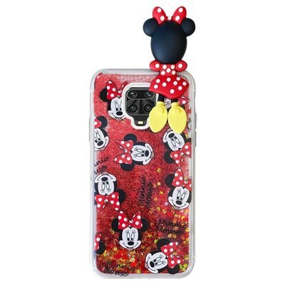 Microsonic Xiaomi Redmi Note 9 Pro Max Kılıf Cute Cartoon Minnie Mouse