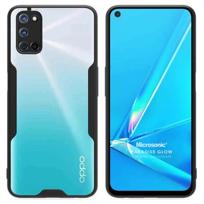 Microsonic Oppo A92 Kılıf Paradise Glow Siyah