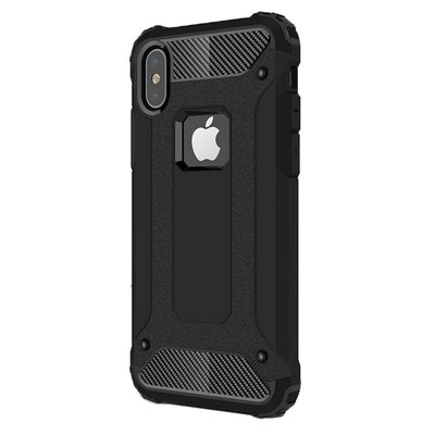 CaseUp Apple iPhone XS Kılıf Tank Siyah