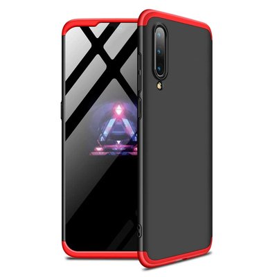 Microsonic Xiaomi Mi 9 SE Kılıf Double Dip 360 Protective AYS Siyah Kırmızı