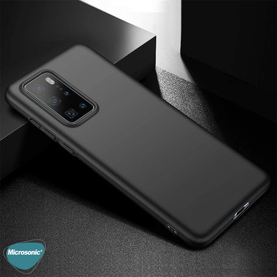 Microsonic Huawei P40 Pro Kılıf Matte Silicone Gold