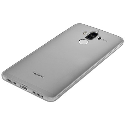 Microsonic Huawei Mate 9 Kılıf Transparent Soft Beyaz