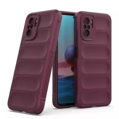 Microsonic Xiaomi Redmi Note 10S Kılıf Oslo Prime Bordo