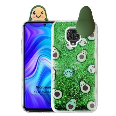 Microsonic Xiaomi Redmi Note 9S Kılıf Cute Cartoon Avakado