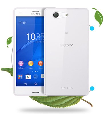 Microsonic Sony Xperia Z3 Compact ( Z3 Mini) Kılıf Transparent Soft Siyah