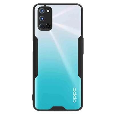 Microsonic Oppo A72 Kılıf Paradise Glow Siyah