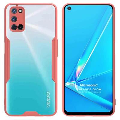 Microsonic Oppo A72 Kılıf Paradise Glow Pembe