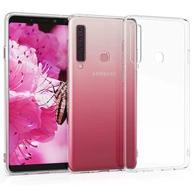 Microsonic Samsung Galaxy A9 2018 Kılıf Transparent Soft Beyaz