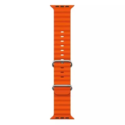 Microsonic Apple Watch SE 2022 40mm Kordon Ocean Band Turuncu