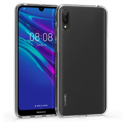 Microsonic Huawei Y6 Pro 2019 Kılıf Transparent Soft Beyaz