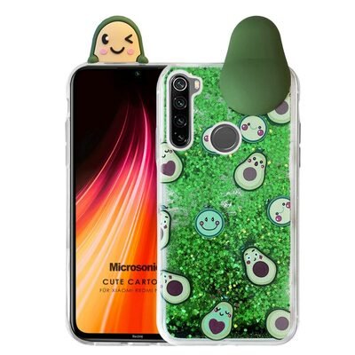 Microsonic Xiaomi Redmi Note 8 Kılıf Cute Cartoon Avakado