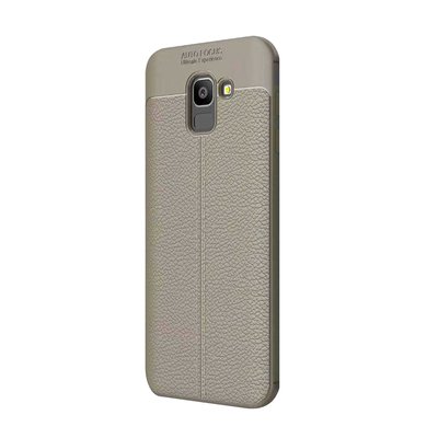 CaseUp Samsung Galaxy J6 Kılıf Niss Silikon Gri