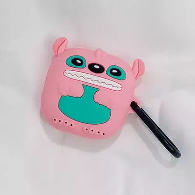 Microsonic Samsung Galaxy Buds Pro Kılıf Cartoon Figürlü Silikon Crtn-Fgr-Stch-Pmb