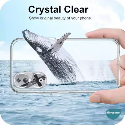 Microsonic Honor 90 Kılıf Transparent Soft Şeffaf