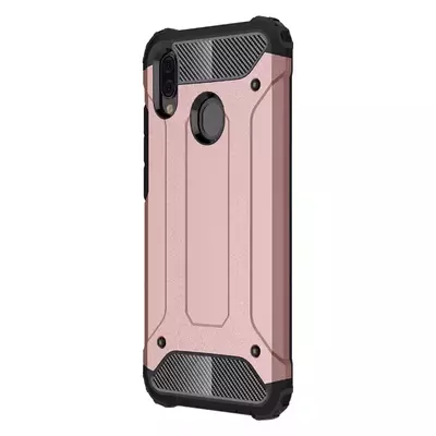 Microsonic Samsung Galaxy M10s Kılıf Rugged Armor Rose Gold