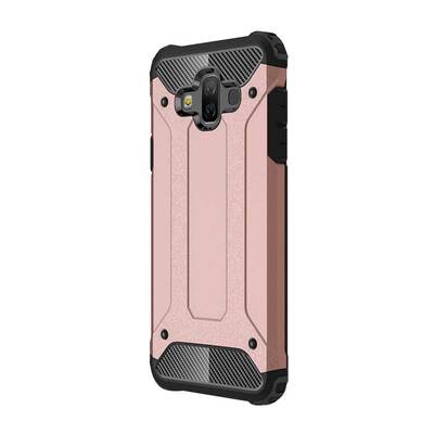 Caseup Samsung Galaxy J7 Duo Kılıf Tank Rose Gold