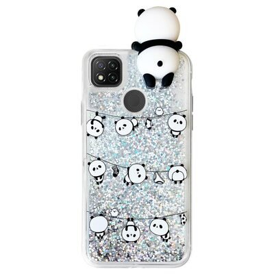 Microsonic Xiaomi Redmi 9C Kılıf Cute Cartoon Panda