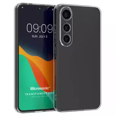 Microsonic Vivo V50 Lite 5G Kılıf Transparent Soft Şeffaf