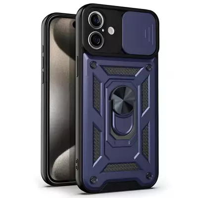 Microsonic Apple iPhone 17 Kılıf Impact Resistant Lacivert