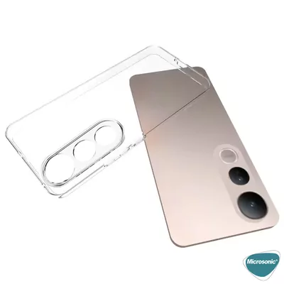 Microsonic Vivo V50 Lite 4G Kılıf Transparent Soft Şeffaf